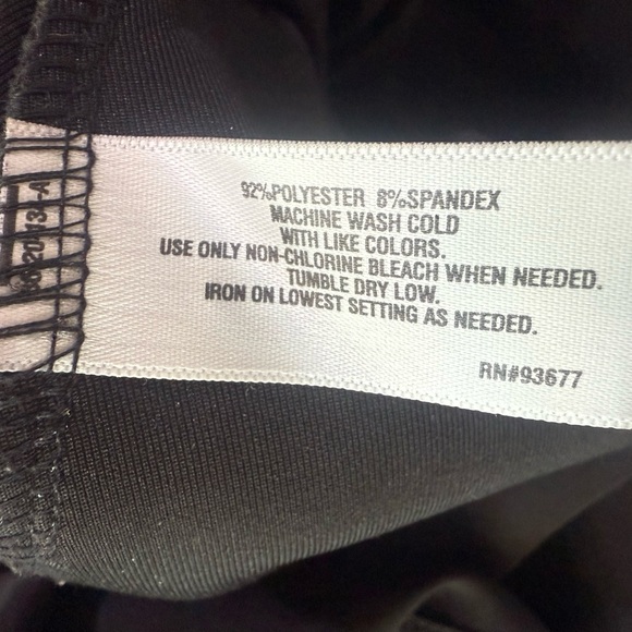 I Heart Ronson Black Pencil Skirt with Zipper - Picture 3 of 3